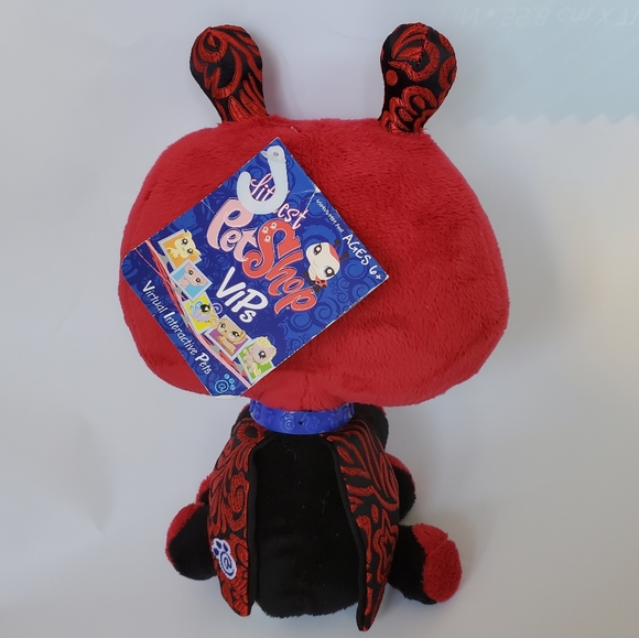 Littlest Pet Shop VIPs Ladybug Plush Stuffed Animal - Picture 3 of 7